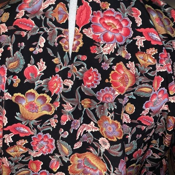 Christie & Jill Short Sleeve Shirt Relaxed Small - Picture 3 of 4